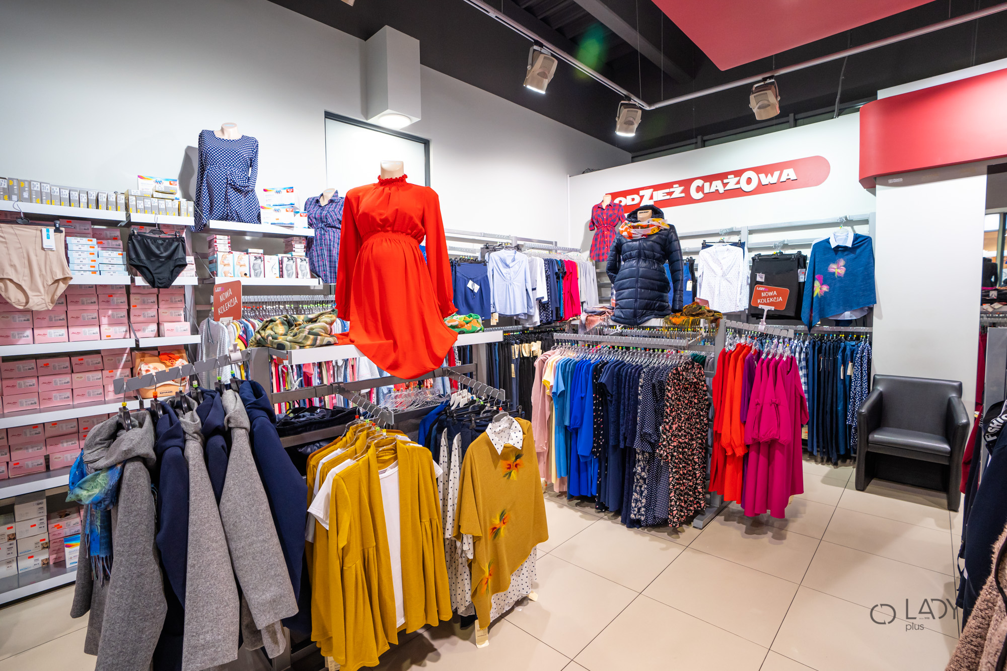 Буцік магазін жаночага адзення вялікіх памераў адзенне для цяжарных Польшча